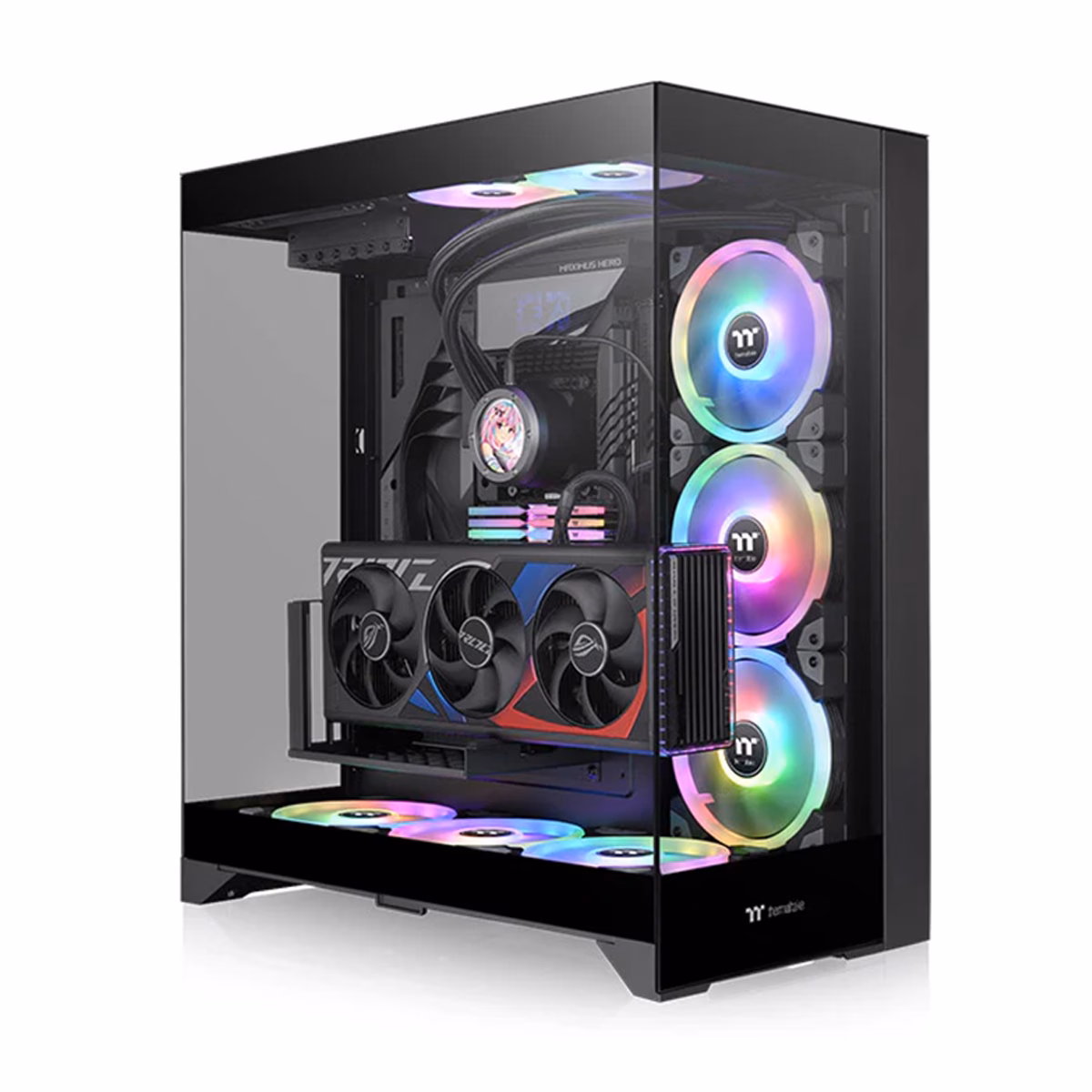 کیس کامپیوتر گیمینگ ترمالتیک مدل CTE E550 TG Mid Tower Chassis