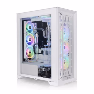 کیس کامپیوتر گیمینگ ترمالتیک مدل CTE T500 TG ARGB Snow Full Tower Chassis