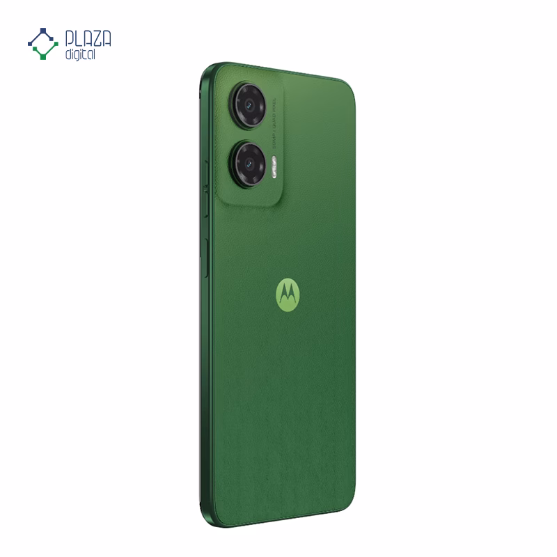 نمای پشت گوشی موبایل موتورولا مدل Moto G35 5G ظرفیت 256 گیگابایت رم 8 گیگابایت رنگ سبز پلازا دیجیتال