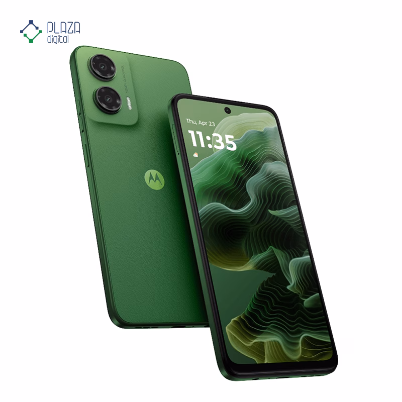 گوشی موبایل موتورولا مدل Moto G35 5G ظرفیت 256 گیگابایت رم 8 گیگابایت رنگ سبز پلازا دیجیتال
