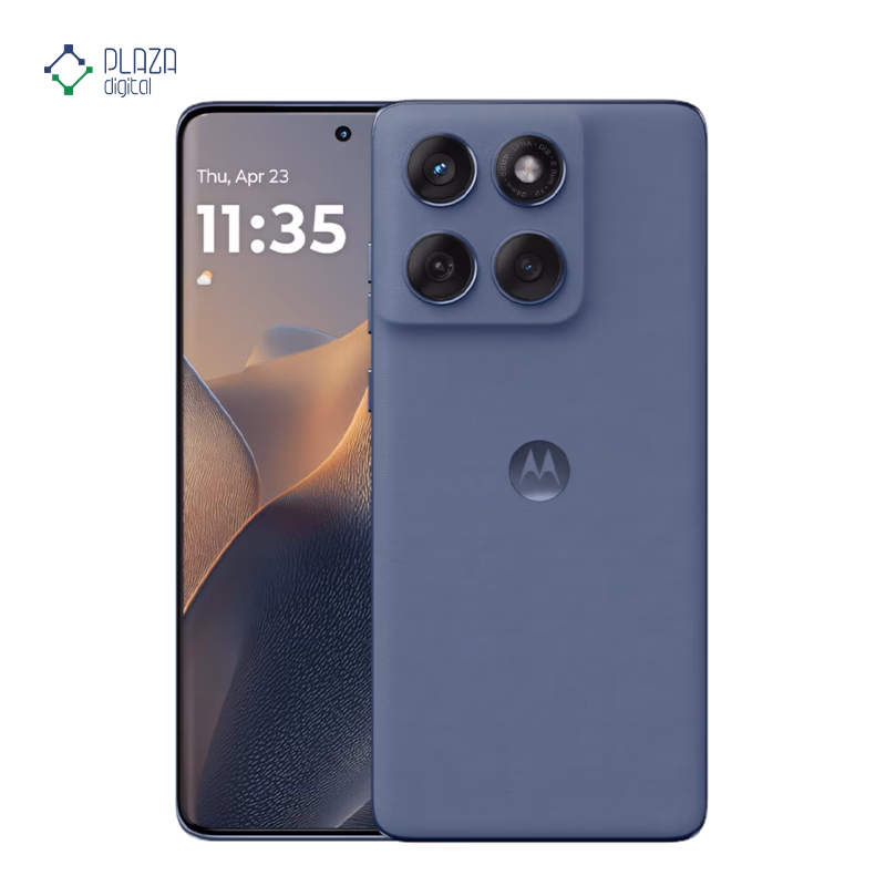 گوشی موبایل موتورولا مدل Edge 60 Fusion 5G ظرفیت 256 گیگابایت رم 12 گیگابایت رنگ بنفش پلازا دیجیتال