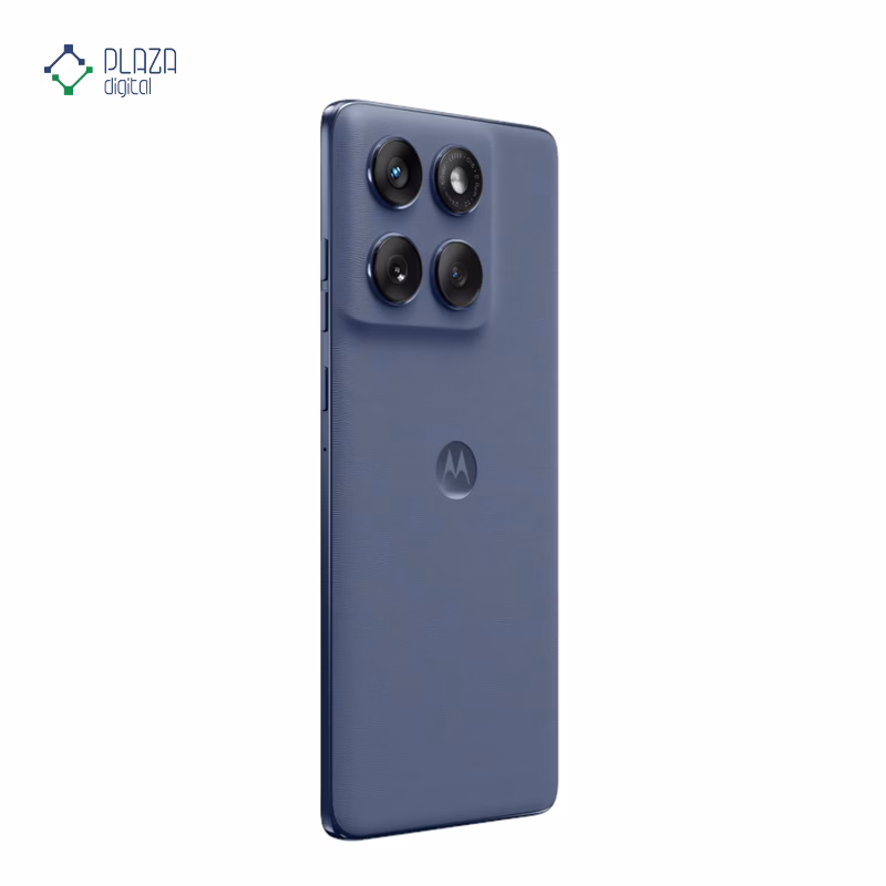 نمای پشت گوشی موبایل موتورولا مدل Edge 60 Fusion 5G ظرفیت 256 گیگابایت رم 12 گیگابایت رنگ بنفش پلازا دیجیتال