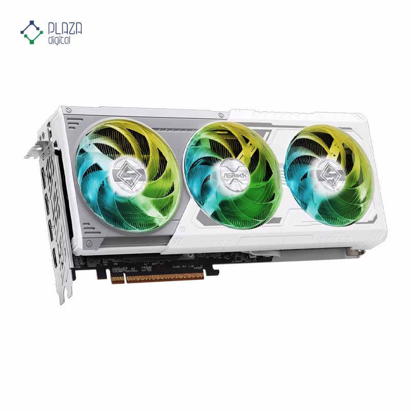 کارت گرافیک ازراک مدل AMD Radeon RX 9060 XT Steel Legend 16GB OC حافظه 16 گیگابایت
