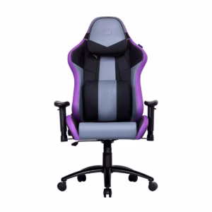 صندلی گیمینگ کولر مستر مدل Caliber R3 Purple Black