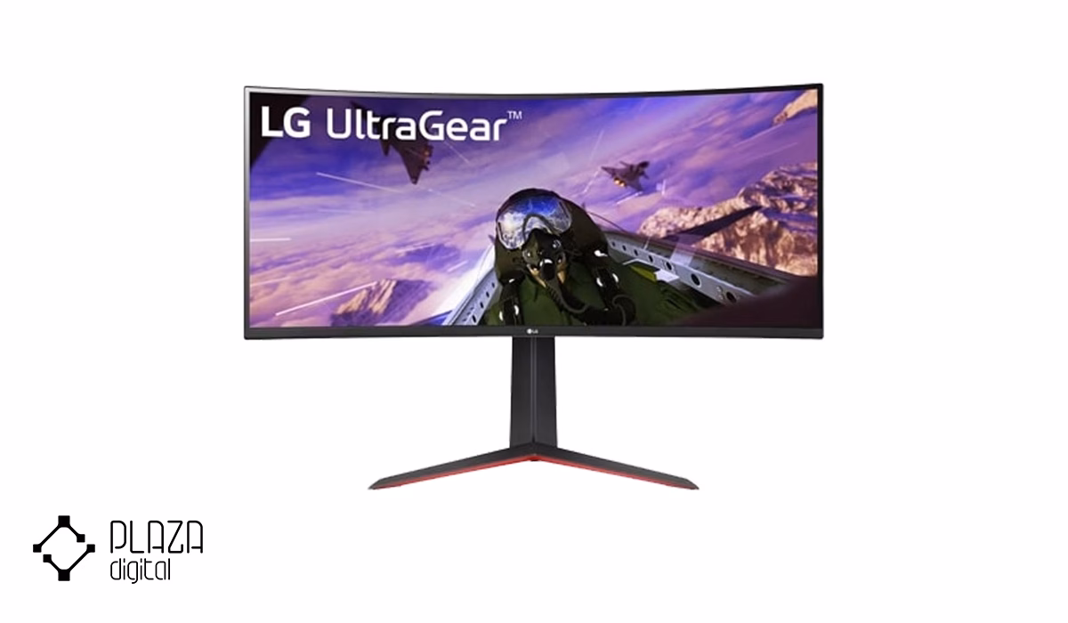 معرفی بهترین مانیتور های خمیده 10 LG-UltraGear-34GP63A-34-inch-Full-HD-Curved-Monitor-Grey-PlazaDigital