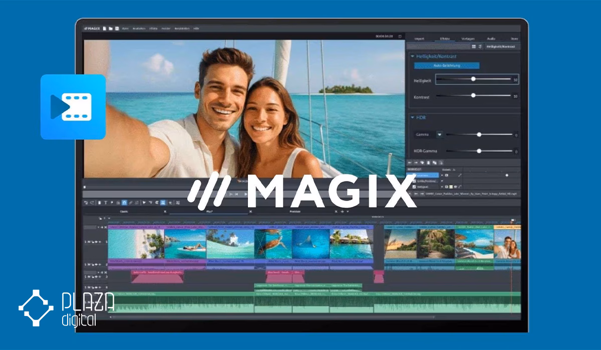 بهترین نرم افزارهای ویرایش فیلم برای لپ تاپ و کامپیوتر 32 نرم افزار Magix Movie Studio