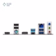 درگاه های مادربرد ازراک مدل B760M Pro-A WiFi D5 پلازا دیجیتال