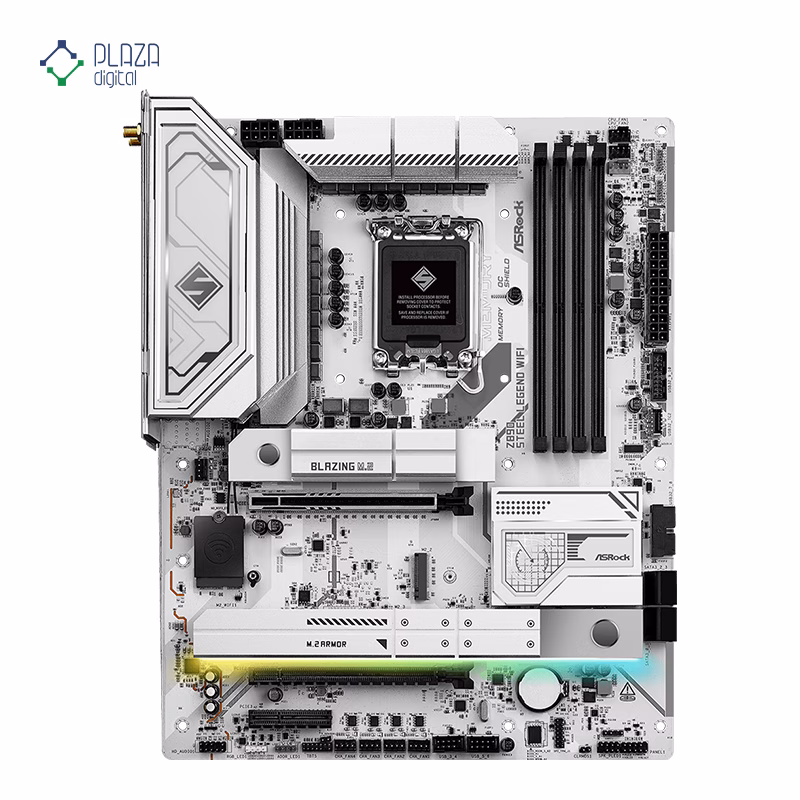 مادربرد ازراک مدل Z890 Steel Legend WiFi D5 پلازا دیجیتال