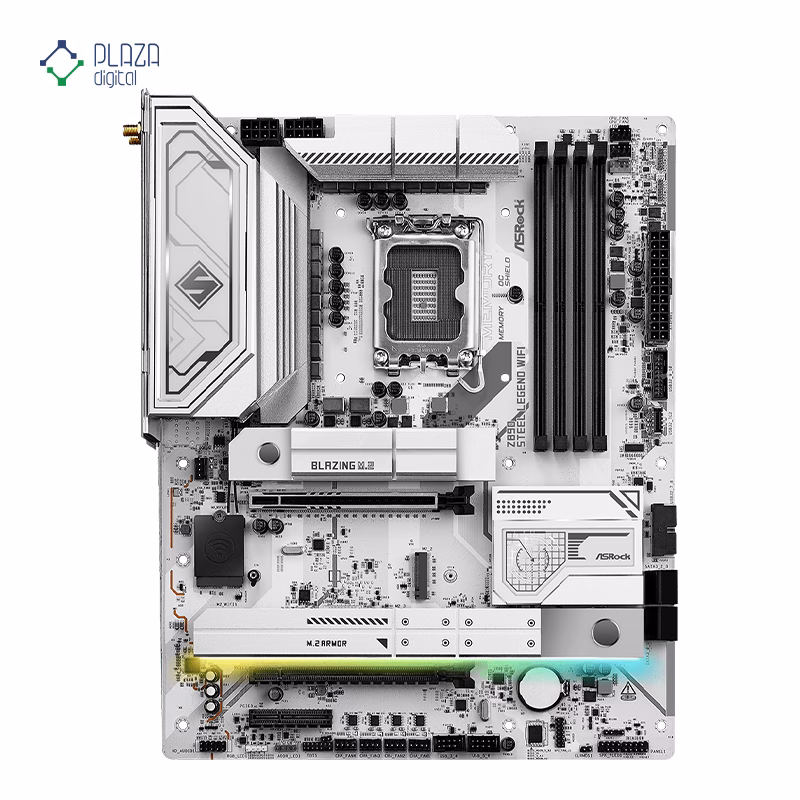 مادربرد ازراک مدل Z890 Steel Legend WiFi D5 پلازا دیجیتال