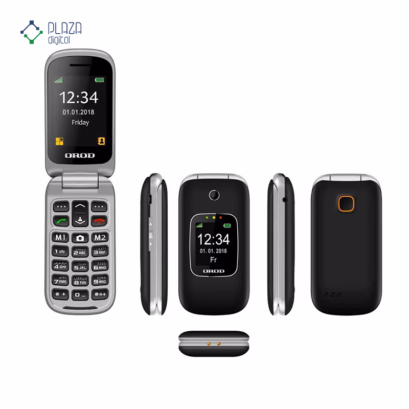 گوشی موبایل ارد مدل F240D تک سیم کارت رنگ مشکی پلازا دیجیتال