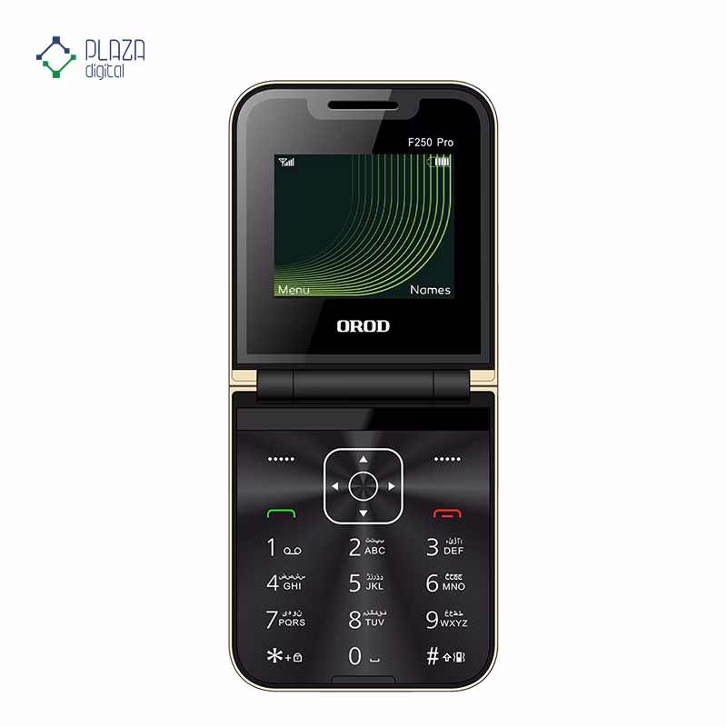 گوشی موبایل ارد مدل F250 Pro دو سیم کارت رنگ طلایی پلازا دیجیتال