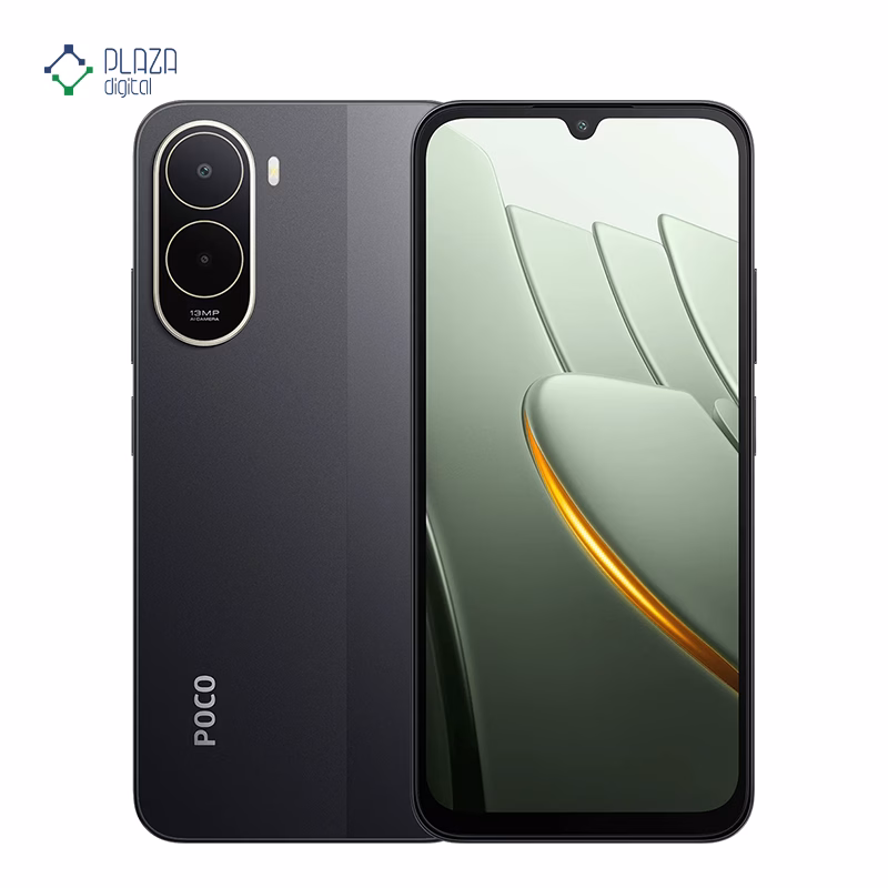 گوشی موبایل پوکو مدل Poco C81 Pro 4G ظرفیت 64 گیگابایت رم 4 گیگابایت مشکی پلازا دیجیتال