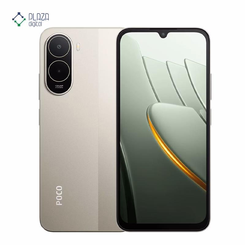 گوشی موبایل پوکو مدل Poco C81 Pro 4G ظرفیت 64 گیگابایت رم 4 گیگابایت طلایی پلازا دیجیتال