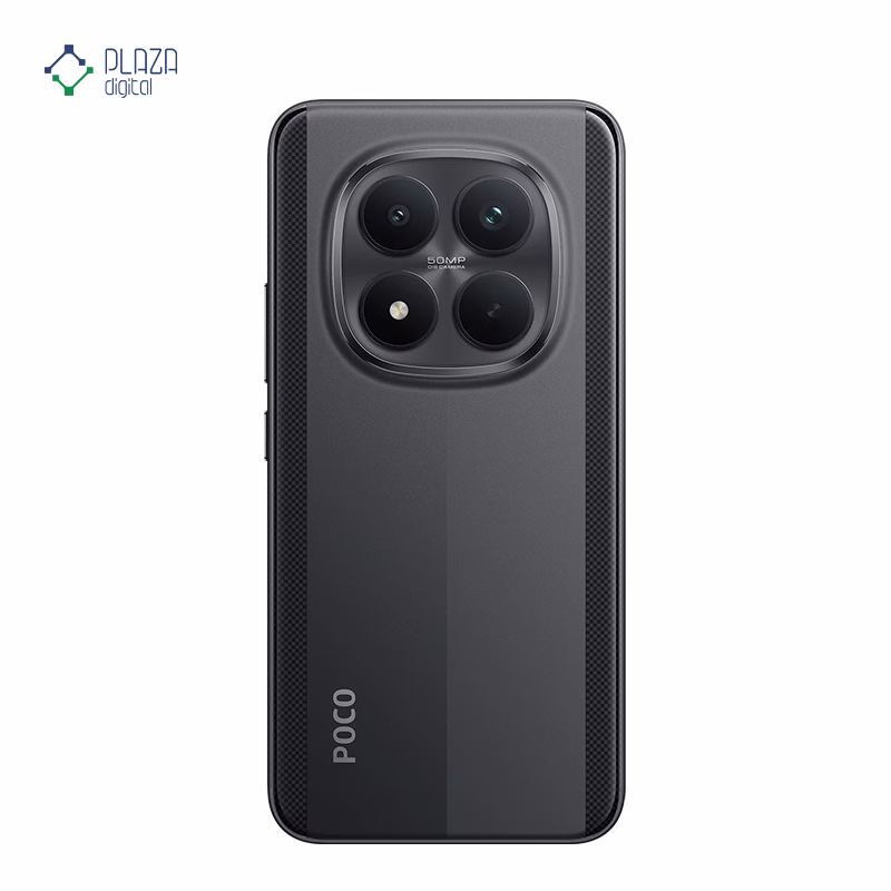 نمای پشت گوشی موبایل پوکو مدل Poco M8 Pro 5G ظرفیت 512 گیگابایت رم 12 گیگابایت رنگ مشکی پلازا دیجیتال