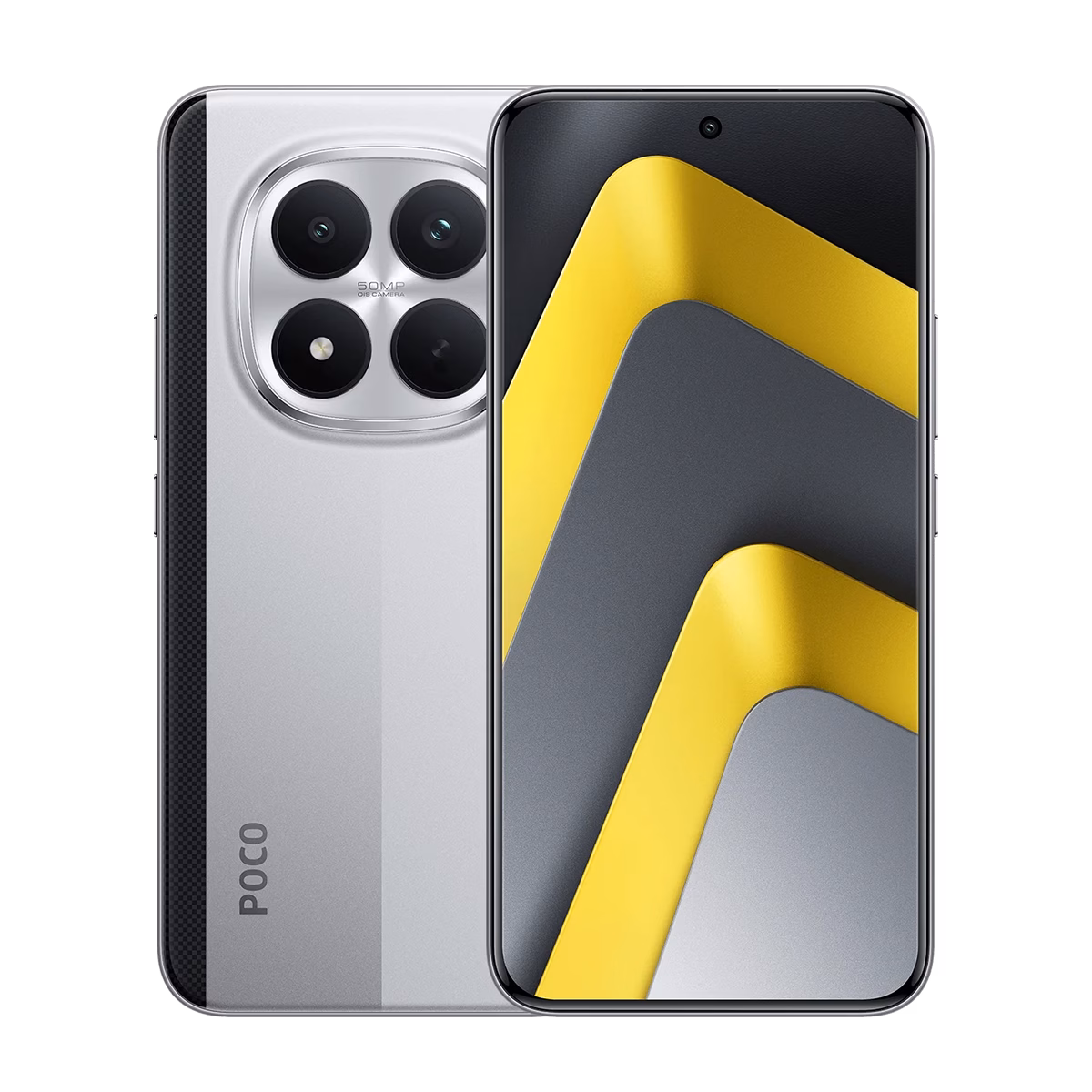 گوشی موبایل پوکو مدل Poco M8 Pro 5G ظرفیت 512 گیگابایت رم 12 گیگابایت رنگ نقره ای پلازا دیجیتال