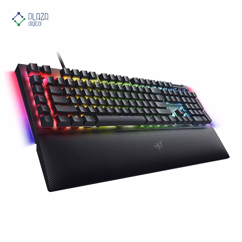 کیبورد گیمینگ ریزر مدل Blackwidow V4 Yellow Switch