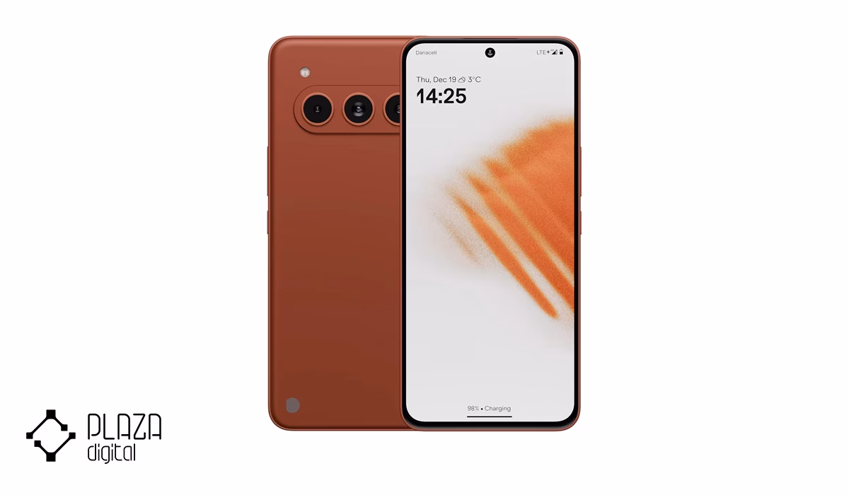 معرفی بهترین گوشی ایرانی 18 daria-bond-ii-lite-5g-256gb-8gb-mobile-phone-orange