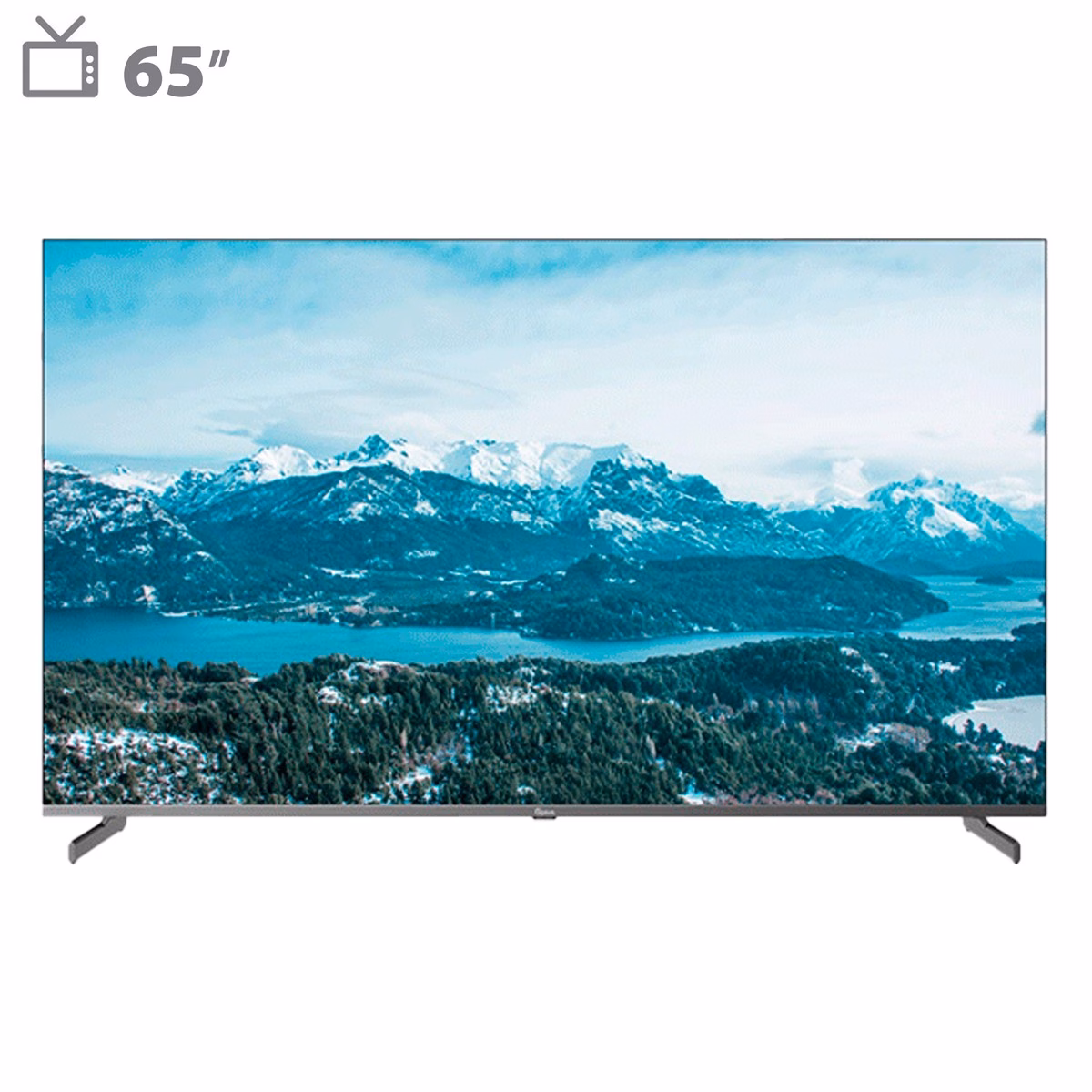 تلویزیون 65 اینچ ال ای دی هوشمند جی پلاس مدل GTV-65SU788N نمای ۳
