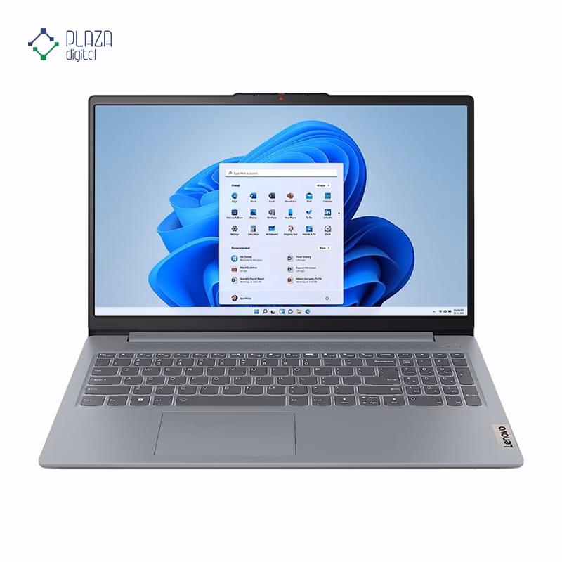 لپ تاپ لنوو 15.6 اینچی مدل Ideapad Slim 3 15AMN8 Athlon Silver 7120U 8GB 1TB پلازا دیجیتال