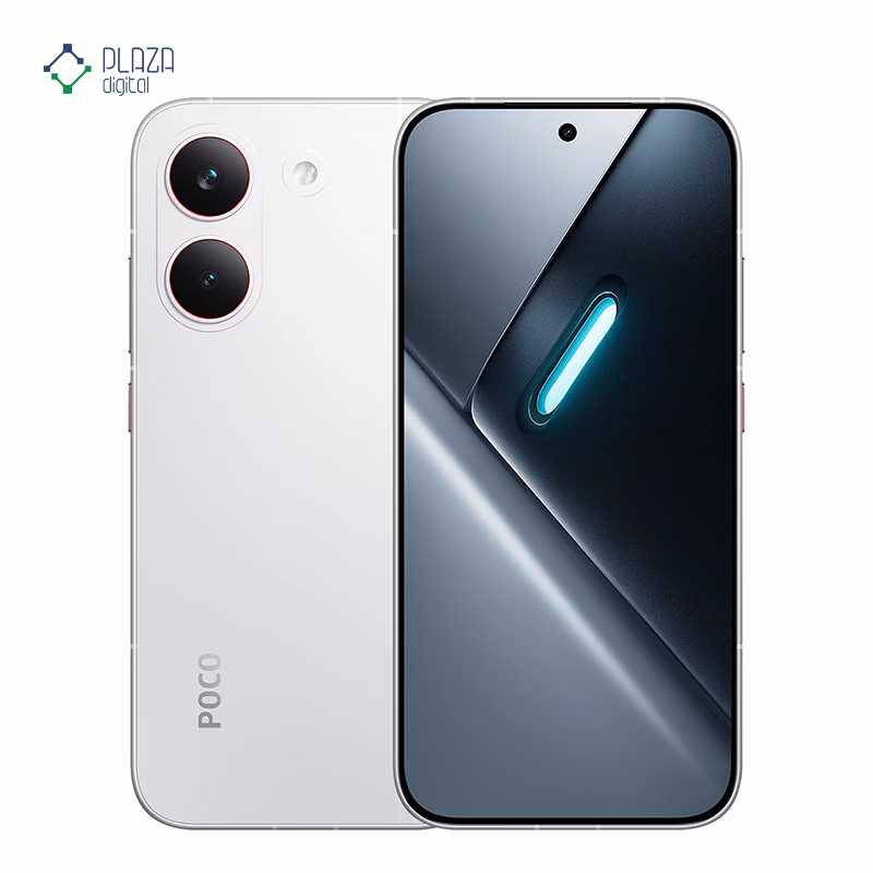 گوشی موبایل پوکو مدل Poco X8 Pro 5G ظرفیت 256 گیگابایت رم 12 گیگابایت سفید پلازا دیجیتال