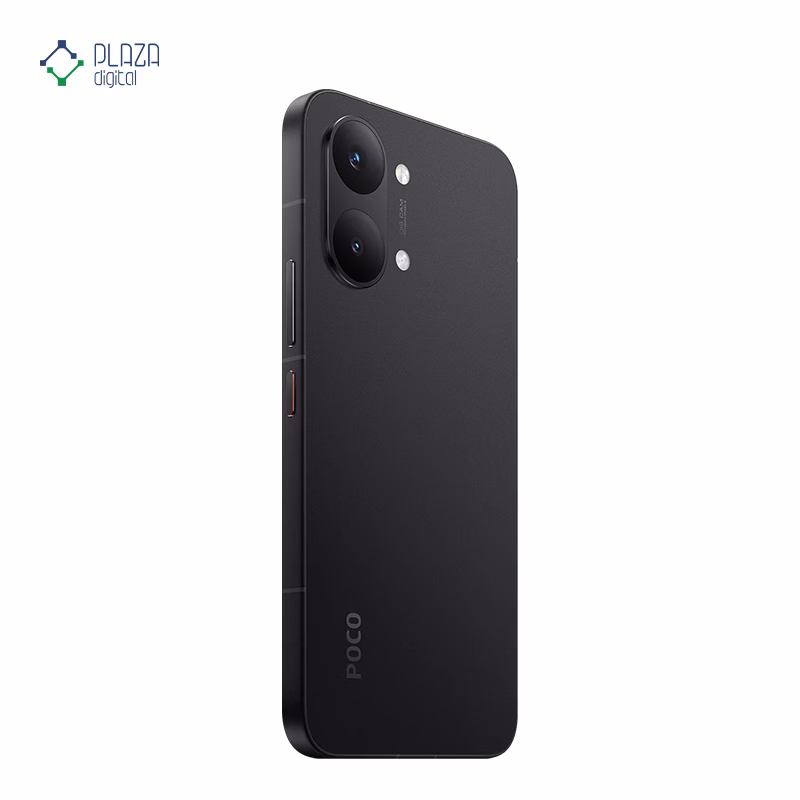 نمای پشت گوشی موبایل پوکو مدل Poco X8 Pro Max 5G ظرفیت 512 گیگابایت رم 12 گیگابایت مشکی پلازا دیجیتال