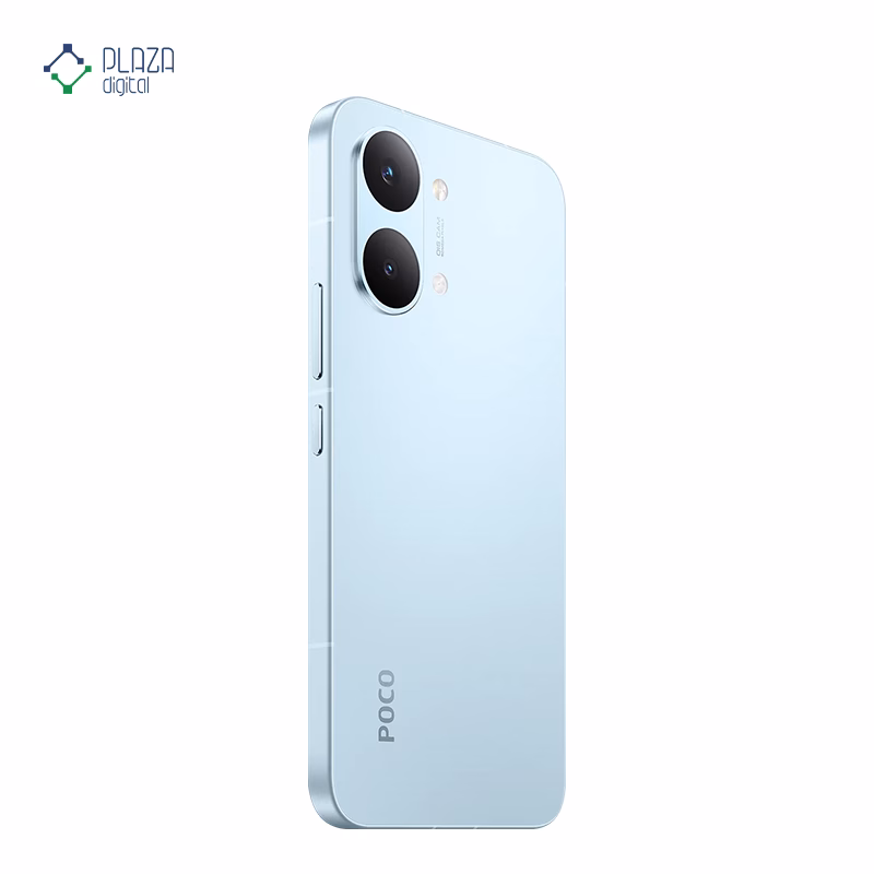 نمای پشت گوشی موبایل پوکو مدل Poco X8 Pro Max 5G ظرفیت 512 گیگابایت رم 12 گیگابایت آبی پلازا دیجیتال