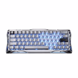 کیبورد گیمینگ گراواستار مدل Mercury V60 PRO CHROME SILVER