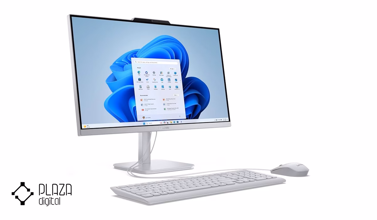 بهترین آل این وان های اقتصادی 27 کامپیوتر All in One لنوو 23.8 اینچی مدل A100 N100 8GB 512GB