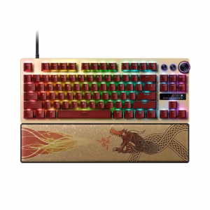 کیبورد گیمینگ ریزر مدل Huntsman V3 Pro TKL Counter Strike 2 Edition