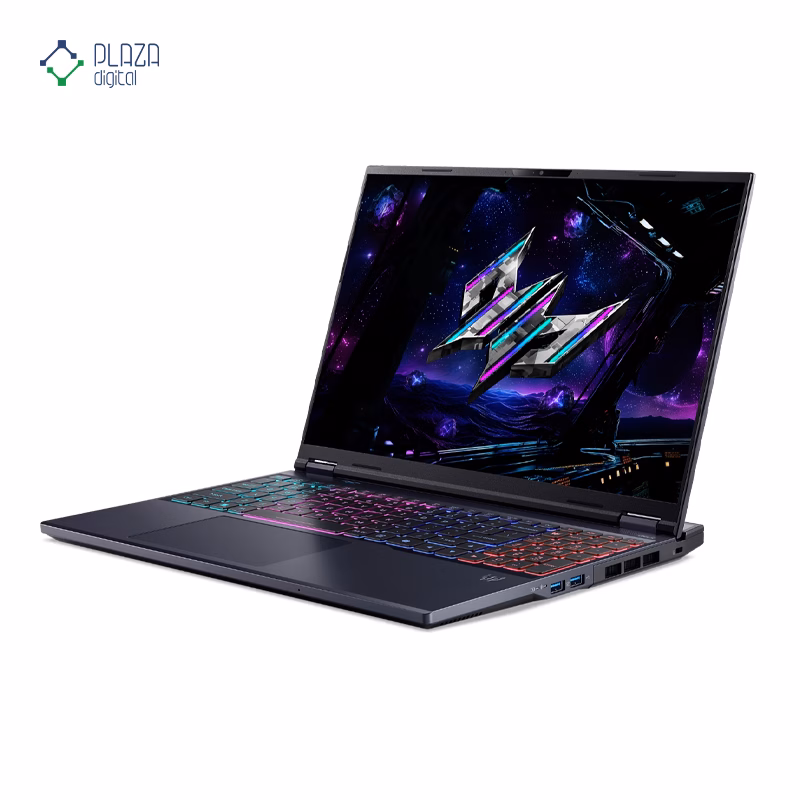 نمای سمت چپ لپ تاپ گیمینگ ایسر 16 اینچی مدل Predator Helios Neo 16 AI PHN16S-71-94ZR Ultra 9 275HX 64GB 4TB RTX5070 پلازا دیجیتال
