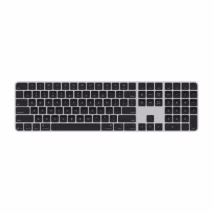 کیبورد اپل مدل Magic Keyboard with Touch ID and Numeric Keypad USB–C مشکی پلازا دیجیتال