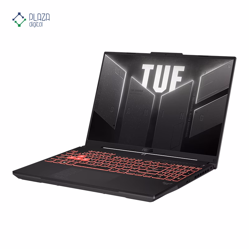 نمای سمت چپ لپ تاپ ایسوس 16 اینچی مدل TUF Gaming A16 FA607NUQ R7 170 32GB 1TB RTX4050 پلازا دیجیتال