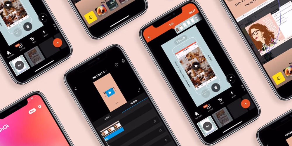 بهترین اپلیکیشن های ادیت فیلم در گوشی های اندروید و iOS