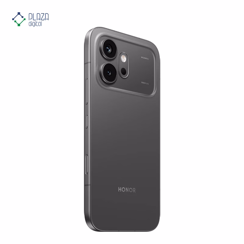 نمای پشت گوشی موبایل آنر مدل Honor 600 5G ظرفیت 256 گیگابایت رم 12 گیگابایت مشکی پلازا دیجیتال