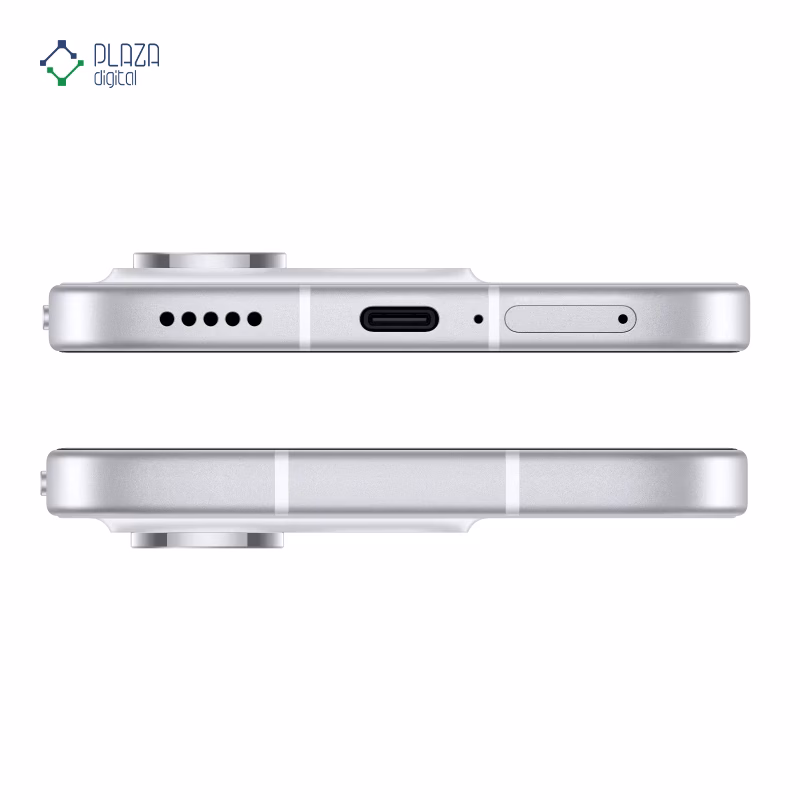 درگاه های گوشی موبایل آنر مدل Honor 600 lite 5G ظرفیت 128 گیگابایت رم 8 گیگابایت خاکستری پلازا دیجیتال