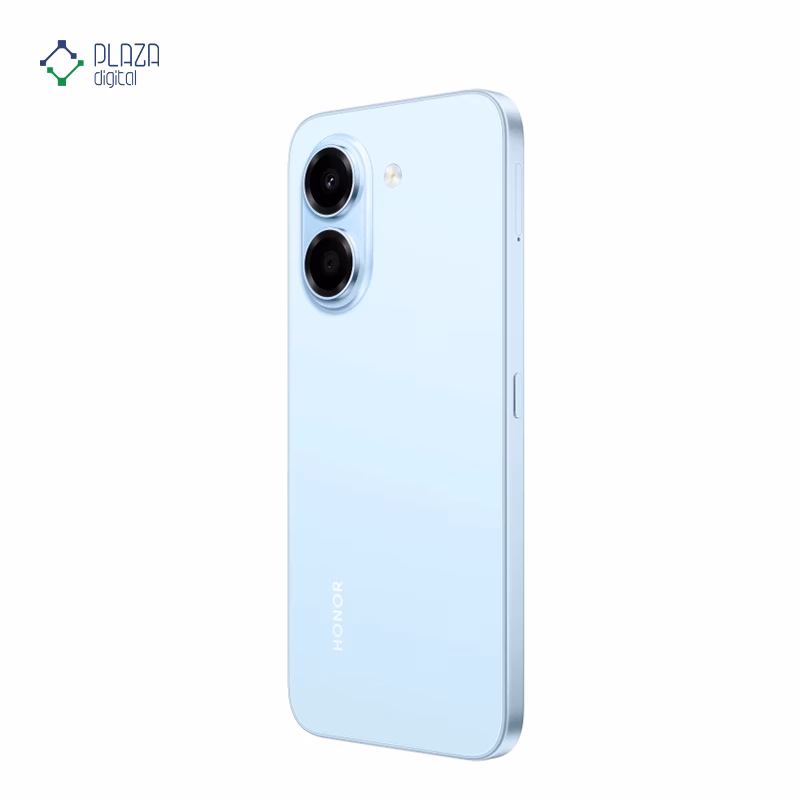 نمای پشت گوشی موبایل آنر مدل X7e 4G ظرفیت 128 گیگابایت رم 6 گیگابایت آبی پلازا دیجیتال