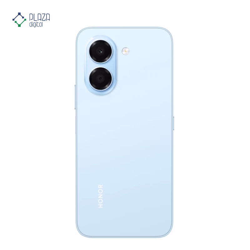 نمای پشت گوشی موبایل آنر مدل X7e 4G ظرفیت 128 گیگابایت رم 6 گیگابایت آبی پلازا دیجیتال