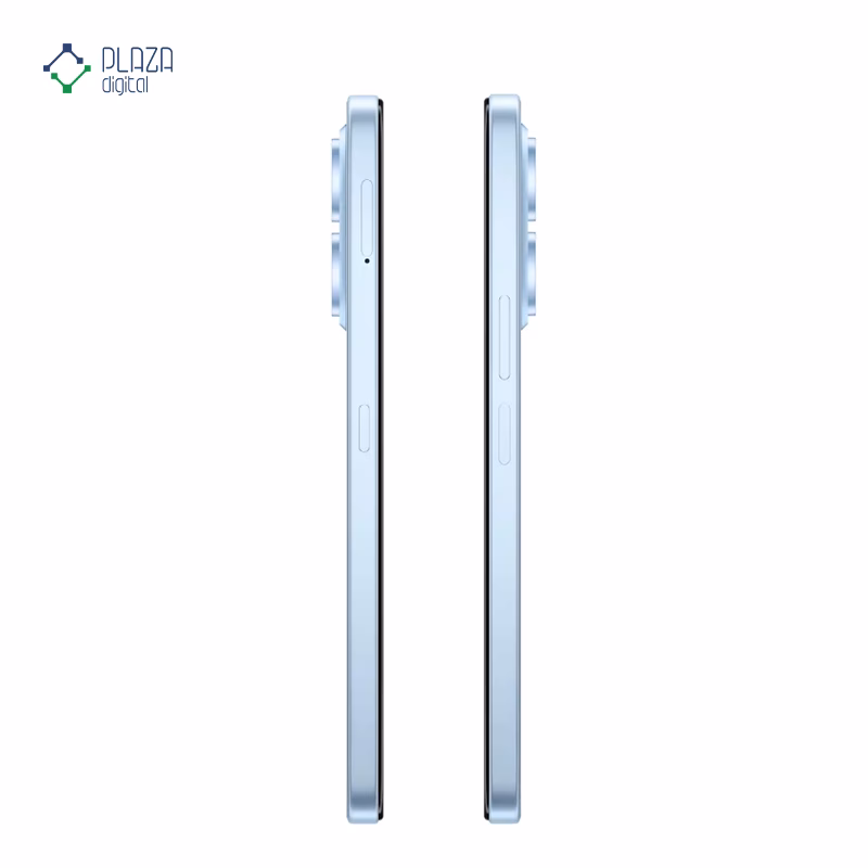 نمای کنار گوشی موبایل آنر مدل X7e 4G ظرفیت 128 گیگابایت رم 6 گیگابایت آبی پلازا دیجیتال