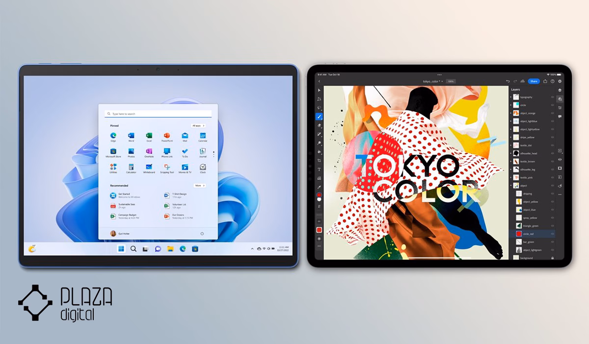 سرفیس بخریم یا آیپد؟ 14 ipad vs surface 1