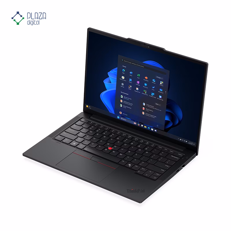 نمای سمت چپ لپ تاپ لنوو 14 اینچی مدل ThinkPad E14 Gen 7 Ultra 5 225U 40GB 1TB پلازا دیجیتال