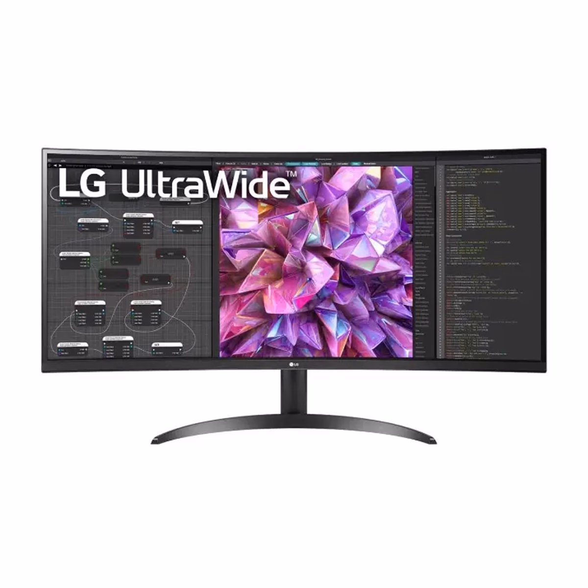 مانیتور ال جی 34 اینچ مدل UltraWide 34WQ60C-B