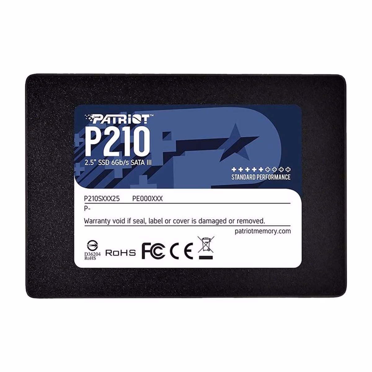 اس اس دی اینترنال پتریوت مدل P210 ظرفیت 256 گیگابایت