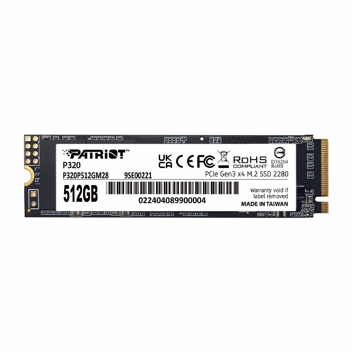 اس اس دی اینترنال پتریوت مدل P300 ظرفیت 512 گیگابایت