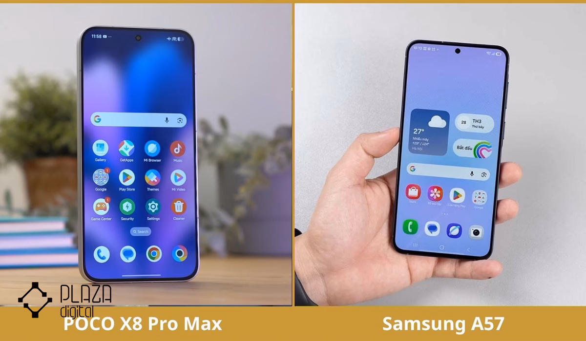 مقایسه سامسونگ A57 با پوکو X8 پرو مکس 18 مقایسه سامسونگ A57 با پوکو X8 پرو مکس 2