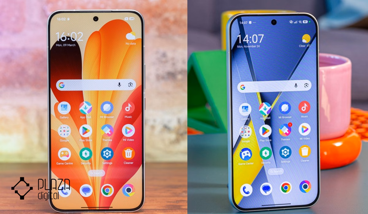 مقایسه پوکو X8 پرومکس با پوکو F8 پرو 17 مقایسه نمایشگر