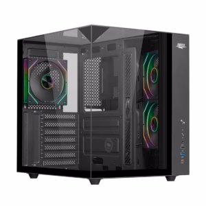 کیس کامپیوتر گیمینگ اوست مدل AQ15-TG-B