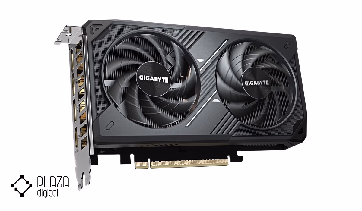 بهترین کارت گرافیک 8GB 23 کارت گرافیک گیگابایت GeForce RTX 5060 WINDFORCE MAX OC 8G