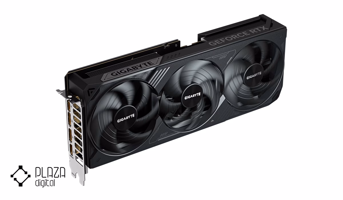 بهترین کارت گرافیک رندرینگ 22 کارت گرافیک گیگابایت مدل GeForce RTX5070 Ti WINDFORCE OC SFF 16GB حافظه 16 گیگابایت