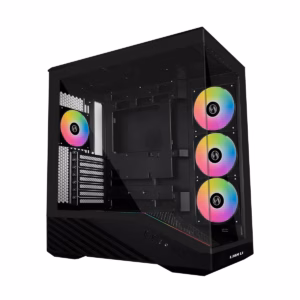 کیس کامپیوتر لیان لی مدل Vector V100R Black