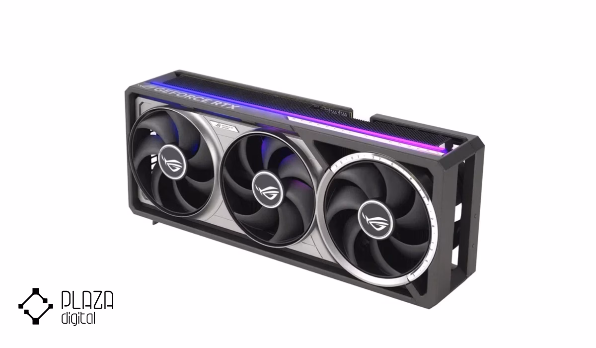 بهترین کارت گرافیک 16GB 12 کارت گرافیک ایسوس مدل ROG Astral GeForce RTX 5080 16GB GDDR7 حافظه 16 گیگابایت